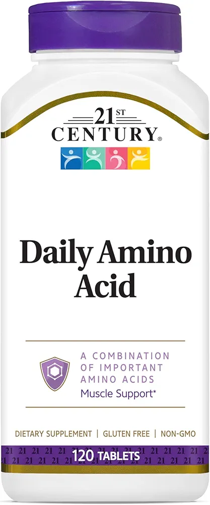 قرص آمینو اسید روزانه 21Century Daily Amino Acid قرن 21 (120 عددی)
