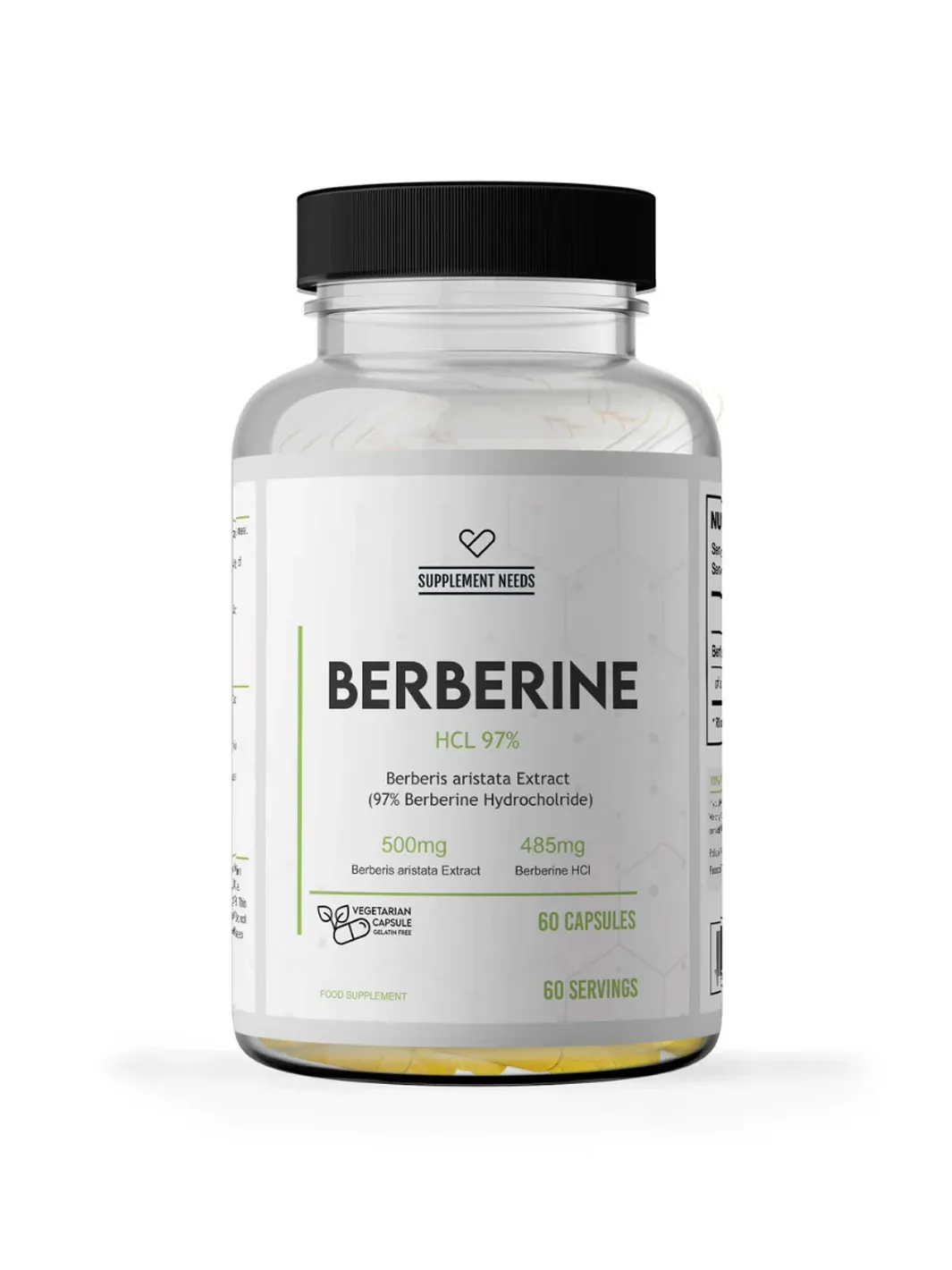 کپسول‌های بربرین هیدروکلراید۶۰تایی Supplement Needs