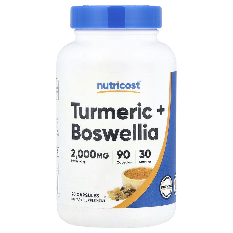 زردچوبه + بوسوللیا نوتریکاست (Turmeric + Boswellia) 90 کپسول