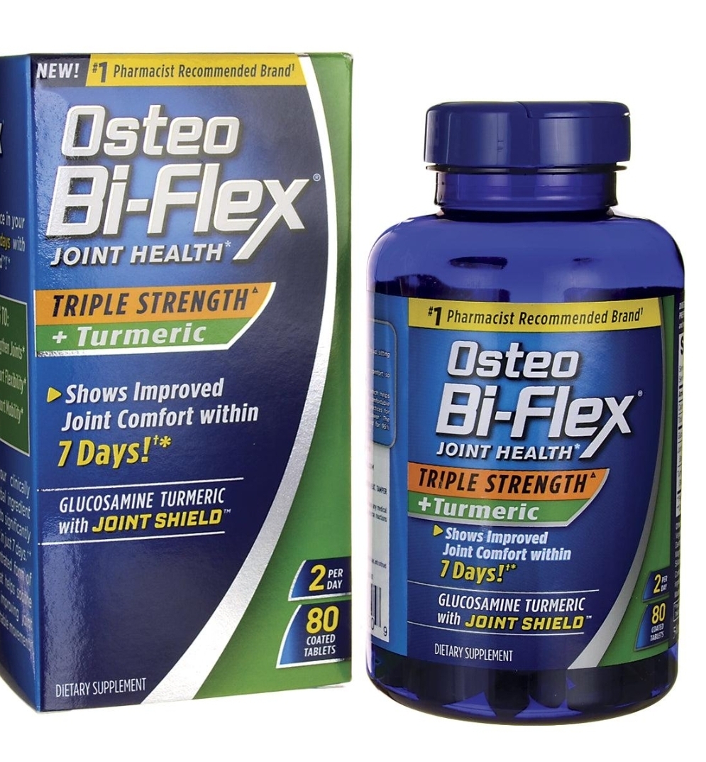 مفصل سازبا تورمریک  استئو بی فلکس ۲۲۰ عددی Osteo Bi-Flex Triple Strength
