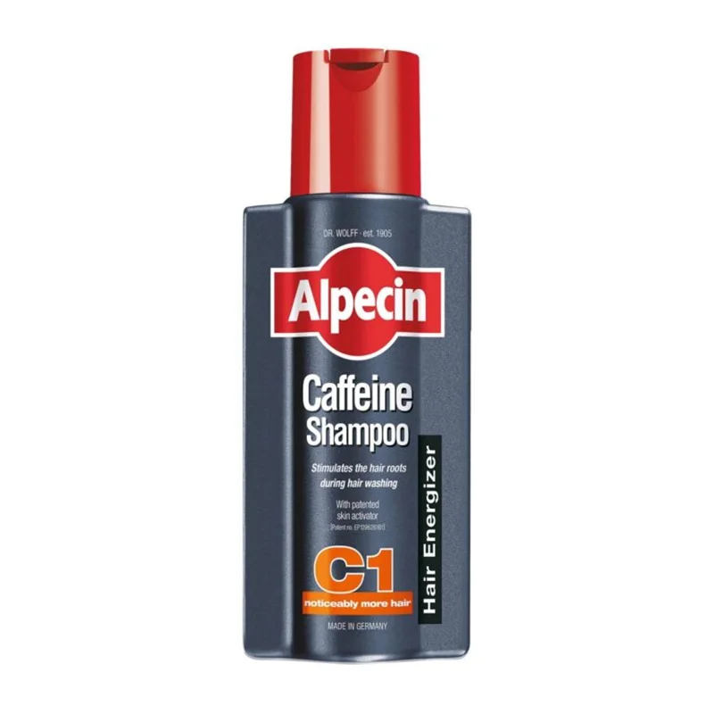شامپو کافئین ضد ریزش آلپسین سی ۱ ۲۵۰ میل Alpecin Caffeine C1 Shampoo