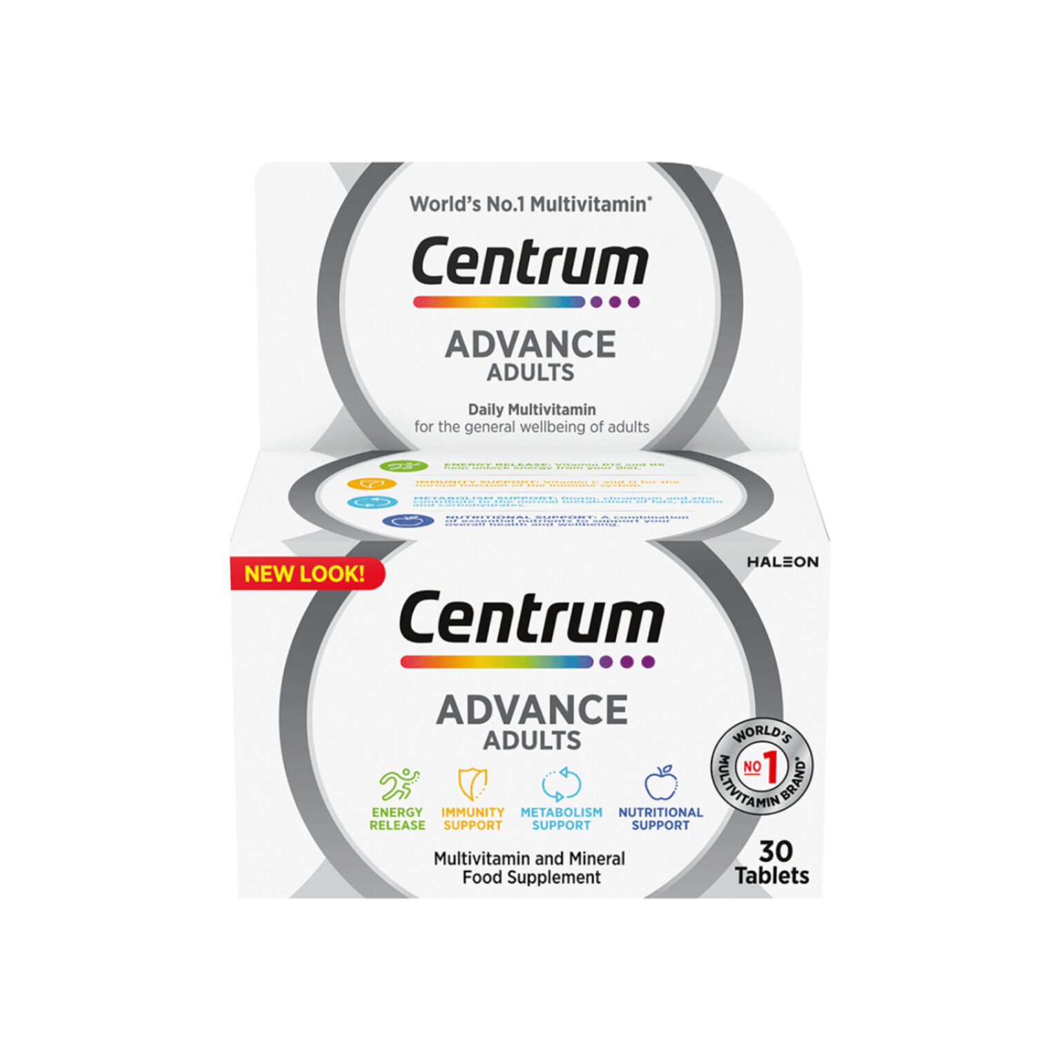 قرص مولتی ویتامین سنتروم ادونس ۳۰تاییCentrum Advance Adults