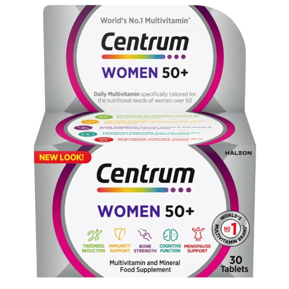 مولتی ویتامین سنتروم بانوان ۳۰تایی Centrum Women Multivitamins and Minerals
