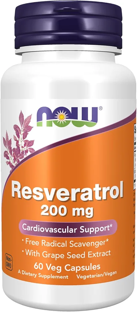 رزوراترول ۳۵۰ میلی‌گرم ناو فودز 60عددی – NOW Foods Extra Strength Resveratrol 350 mg