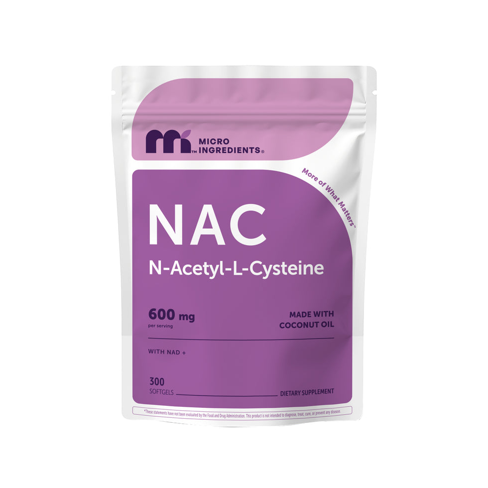NAC با NAD+ میکرو اینگریدینتس Micro Ingredients NAC with NAD