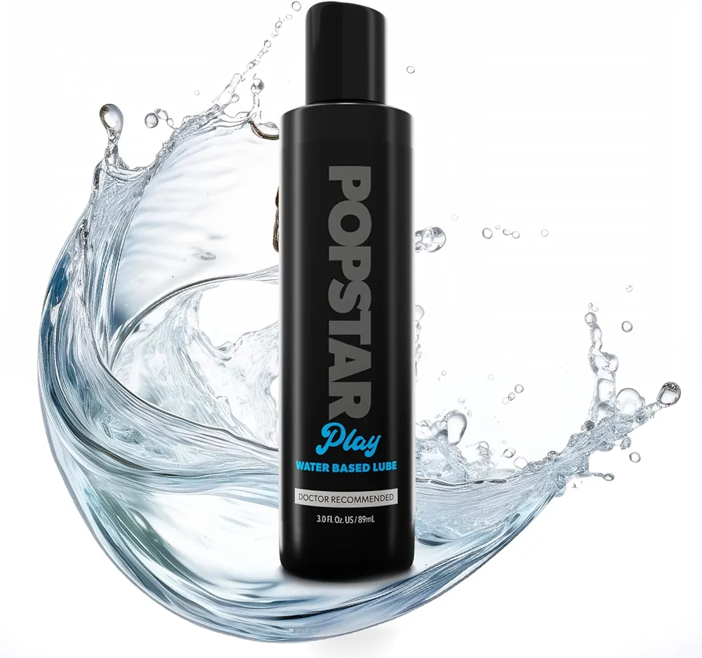 ژل روان کننده بر پابه آب پاپ استار  Popstar Play Water Based Lubz