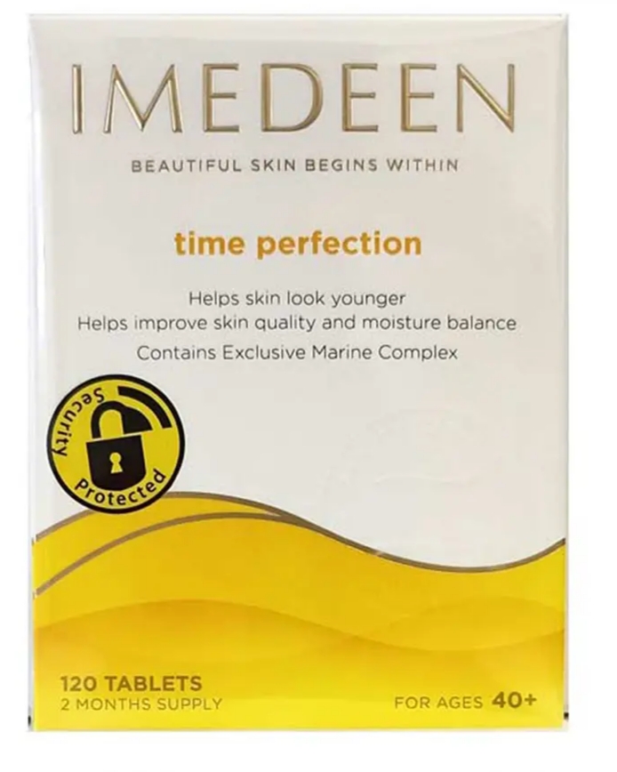 قرص ایمدین بالای 40 سال مدل تایم پرفکشن 120 عددی | IMEDEEN Time Perfection