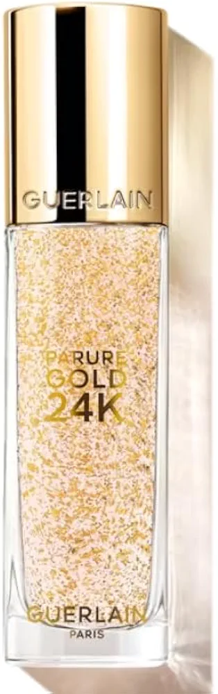 پرایمر طلا گرلن مدل parure gold 24k Guerlain parure gold 24k radiance boosting perfection primer