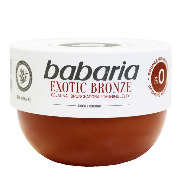 ژل برنزه کننده SPF 0 نارگیل باباریا (۳۰۰میل)BABARIA EXOTIC BRONZE