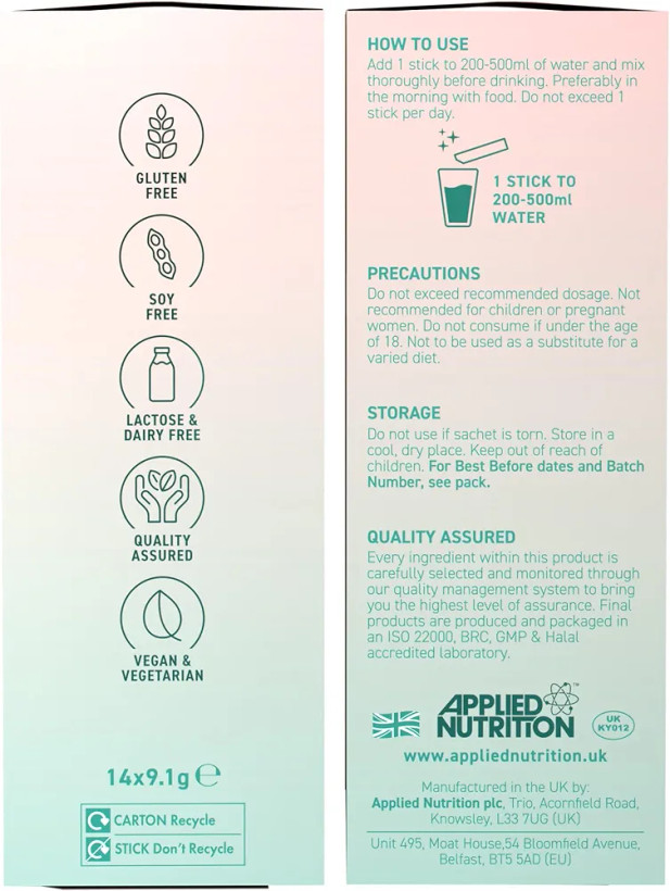 پودر Debloat کولین رونی × Applied Nutrition (14 سروینگ