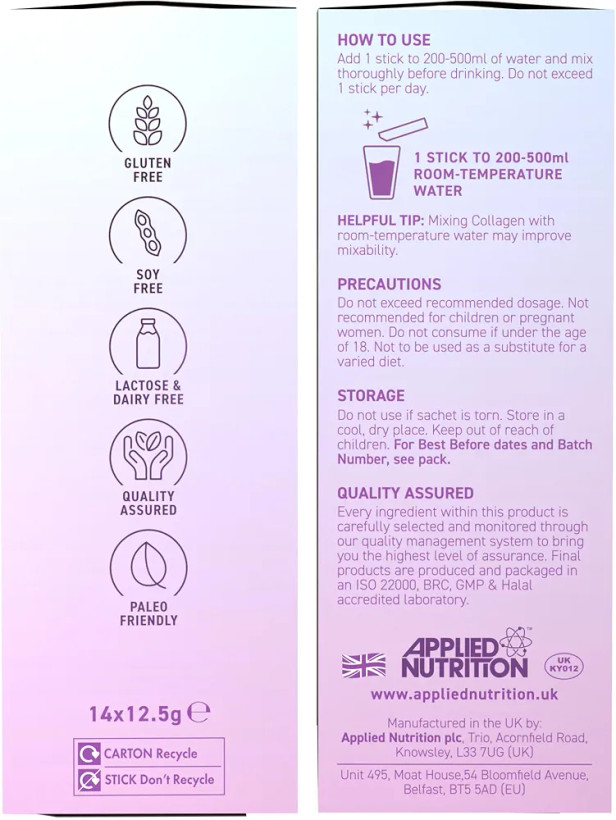 پودر Debloat کولین رونی × Applied Nutrition (14 سروینگ)