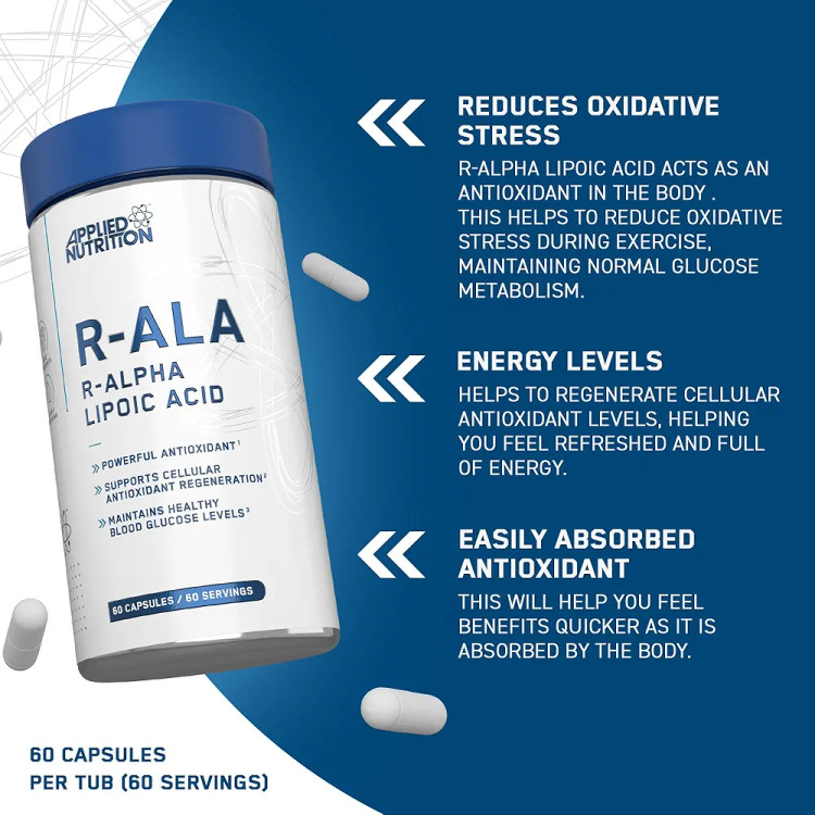 کپسولهای R-ALA (R-Alpha Lipoic Acid)