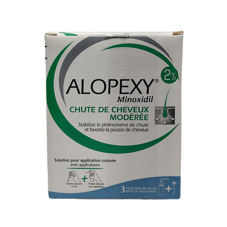 محلول آلوپکسی 2 درصد Alopexi(۳عددی)