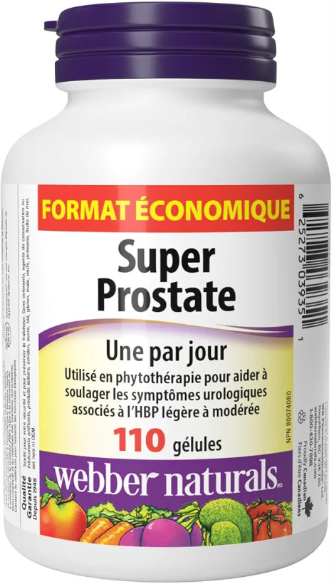قرص سوپر پروستات Webber Naturals Super Prostate وبر نچرالز (۱۱۰ عددی)