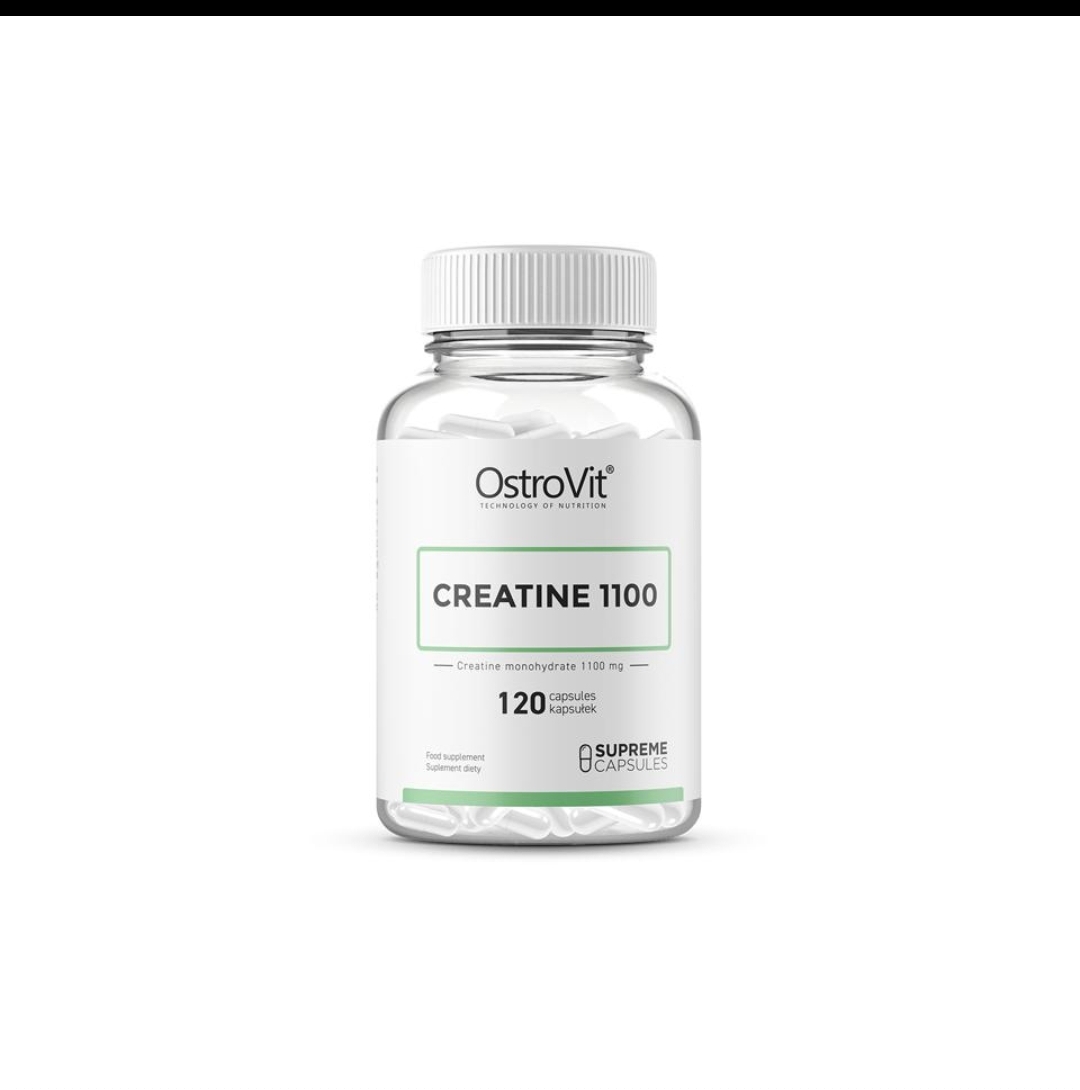 کراتین ۱۱۰۰ استروویت ۱۲۰ عددی | OstroVit Creatine 1100