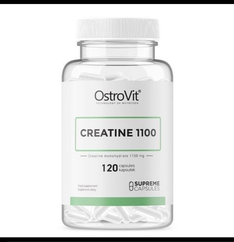 کراتین ۱۱۰۰ استروویت ۱۲۰ عددی | OstroVit Creatine 1100
