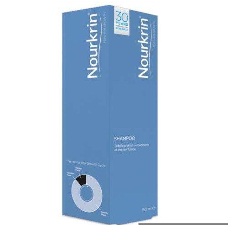 شامپو نوکرین و پاککننده پوست سر Nourkrin Shampoo & Scalp Cleanser