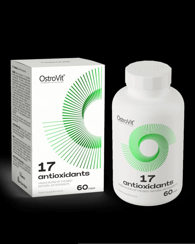 آنتیاکسیدان ۱۷ استروویت ۶۰ عددی | OstroVit 17 Antioxidants