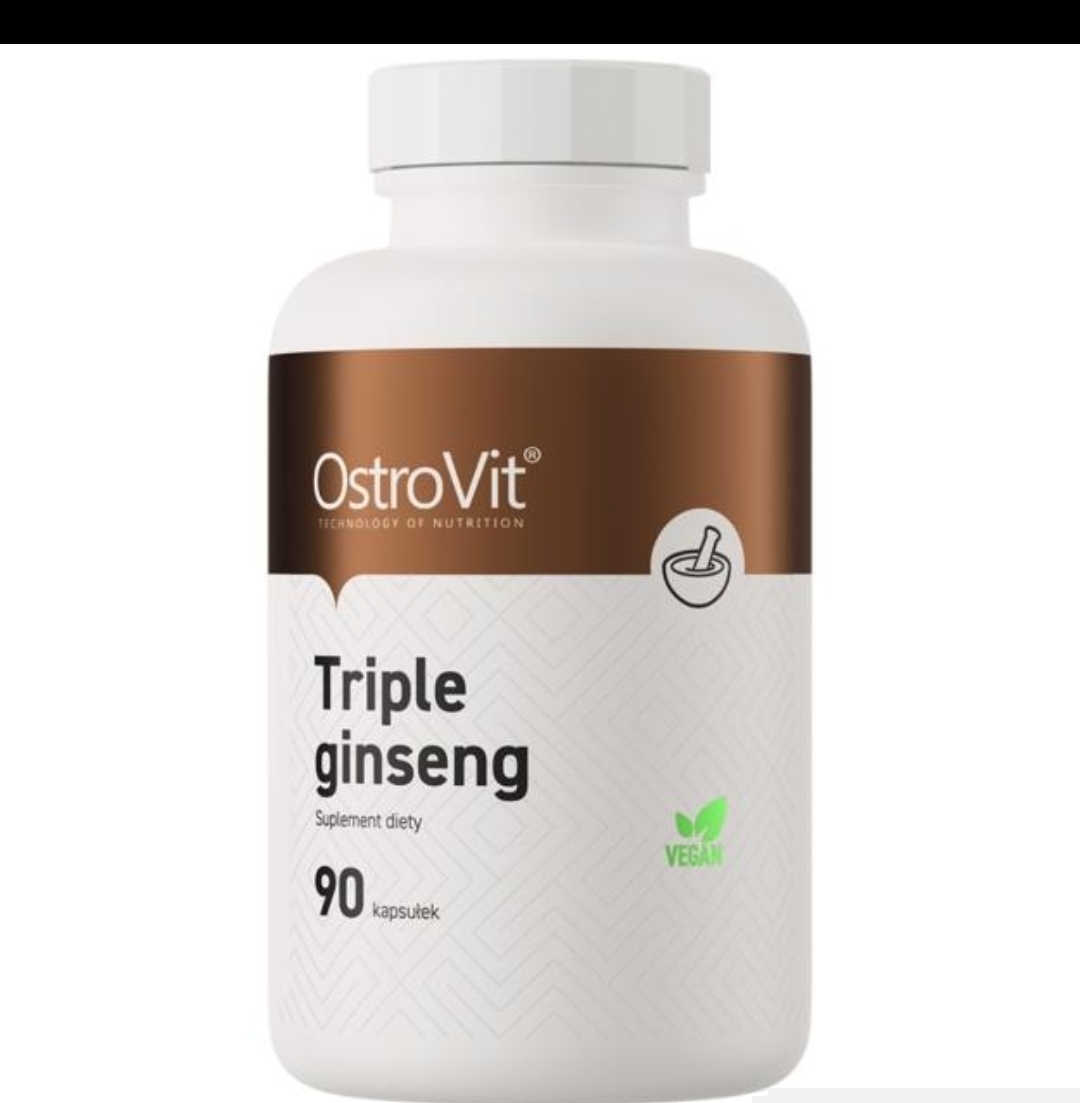 تریپل جینسینگ استروویت ۹۰ عددیOstroVit Triple Ginseng