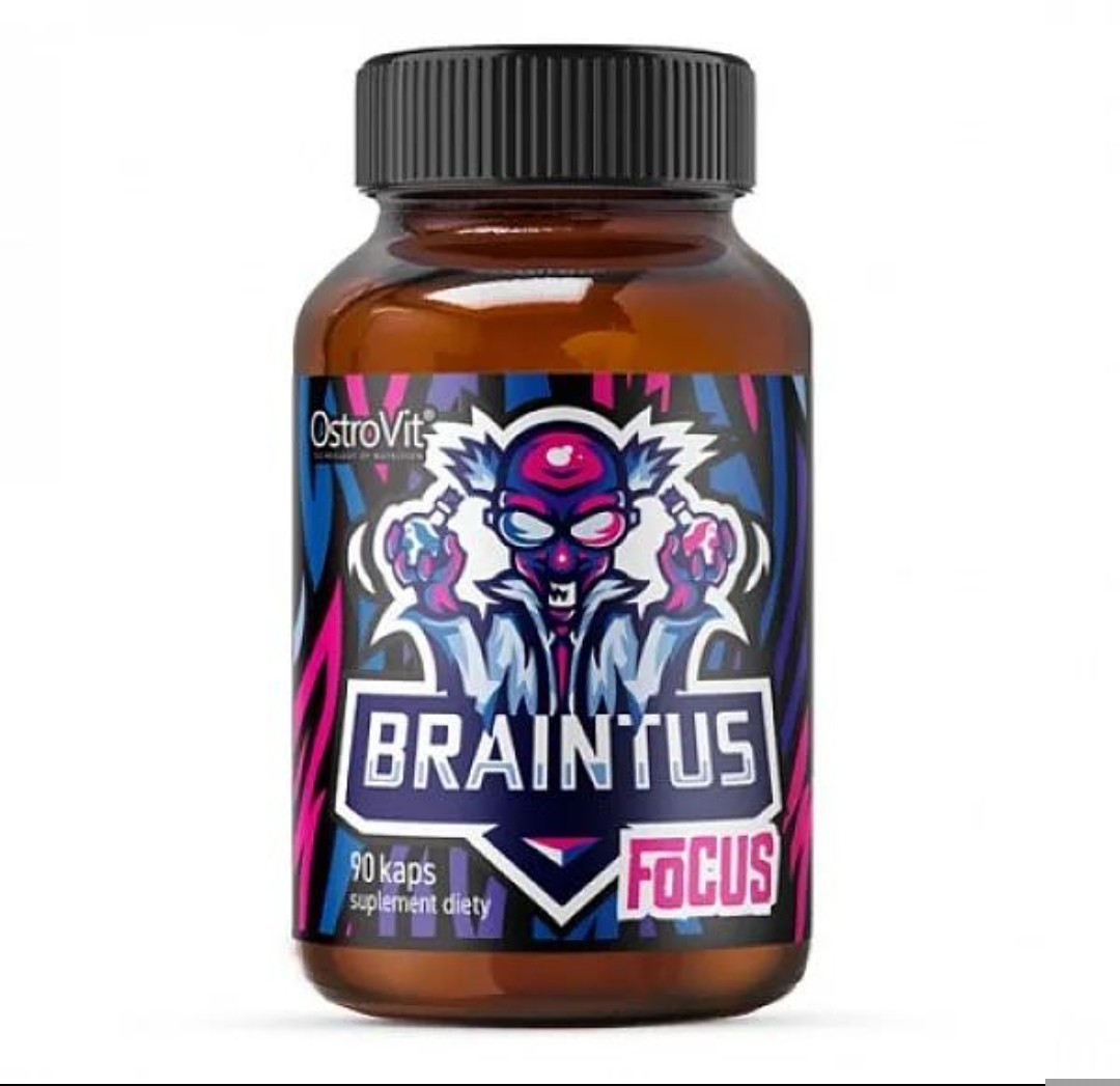 🧠 برینتوس فوکوس استروویت ۹۰ عددیOstroVit Braintus Focus