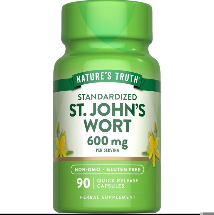 استی جانز وُرت ۶۰۰ میلیگرم Nature’s Truth – ۹۰ عددیSt. John’s Wort 600 mg