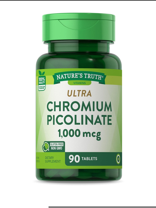 کرومیوم پیکولینات ۱۰۰۰ میکروگرم Nature’s Truth – ۹۰ Ultra Chromium Picolinate 1,000 mcgعددی