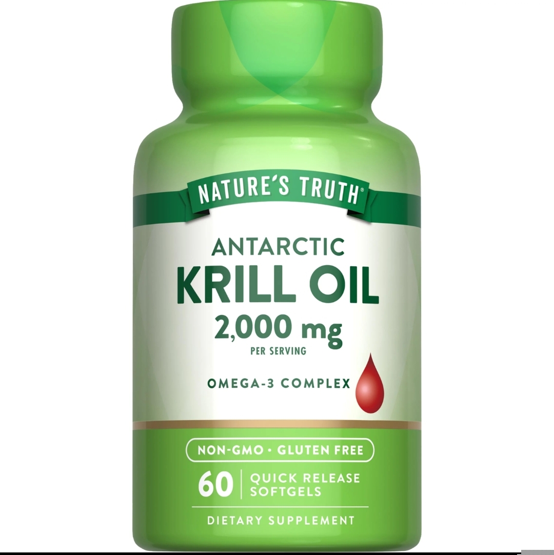 کریل اویل ۲۰۰۰ میلی‌گرم Nature’s Truth – ۶۰ عددیAntarctic Krill Oil 2000 mg