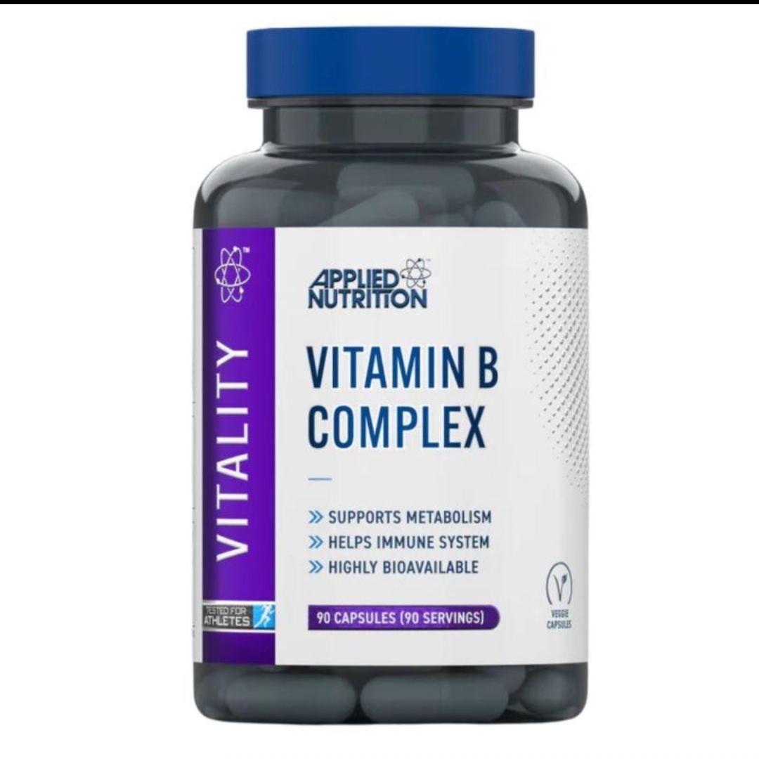ویتامین B کمپلکس اپلاید نوتریشن ۹۰ عددیApplied Nutrition Vitamin B Complex – 90 Capsules