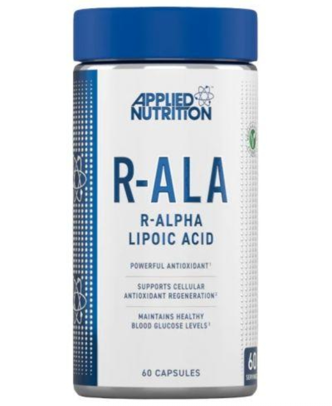 R-ALA اپلاید نوتریشن | 200 میلی‌گرم | 60 کپسولApplied Nutrition R-Ala 60 caps