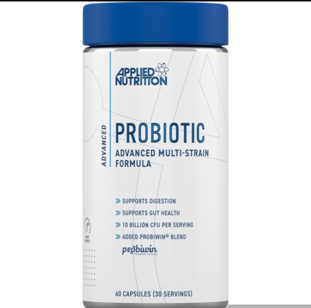 پروبیوتیک اپلاید نوتریشن | ۶۰ کپسولApplied Nutrition Probiotic Advanced Multi-Strain Formula 60