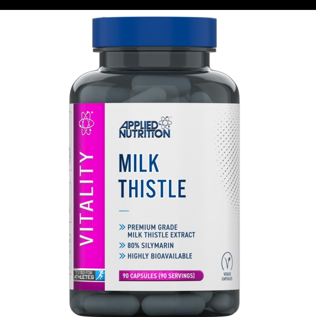 Milk Thistle (خار مریم) – اپلاید نوتریشن، ۹۰ عددی(Milk Thistle) – Applied Nutrition | ۹۰ عددی