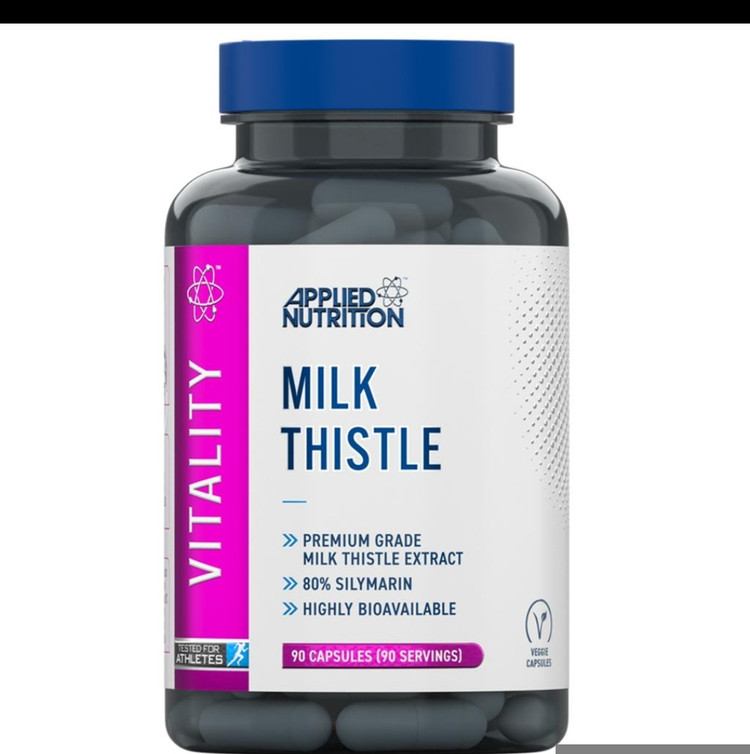 Milk Thistle (خار مریم) – اپلاید نوتریشن، ۹۰ عددی(Milk Thistle) – Applied Nutrition | ۹۰ عددی