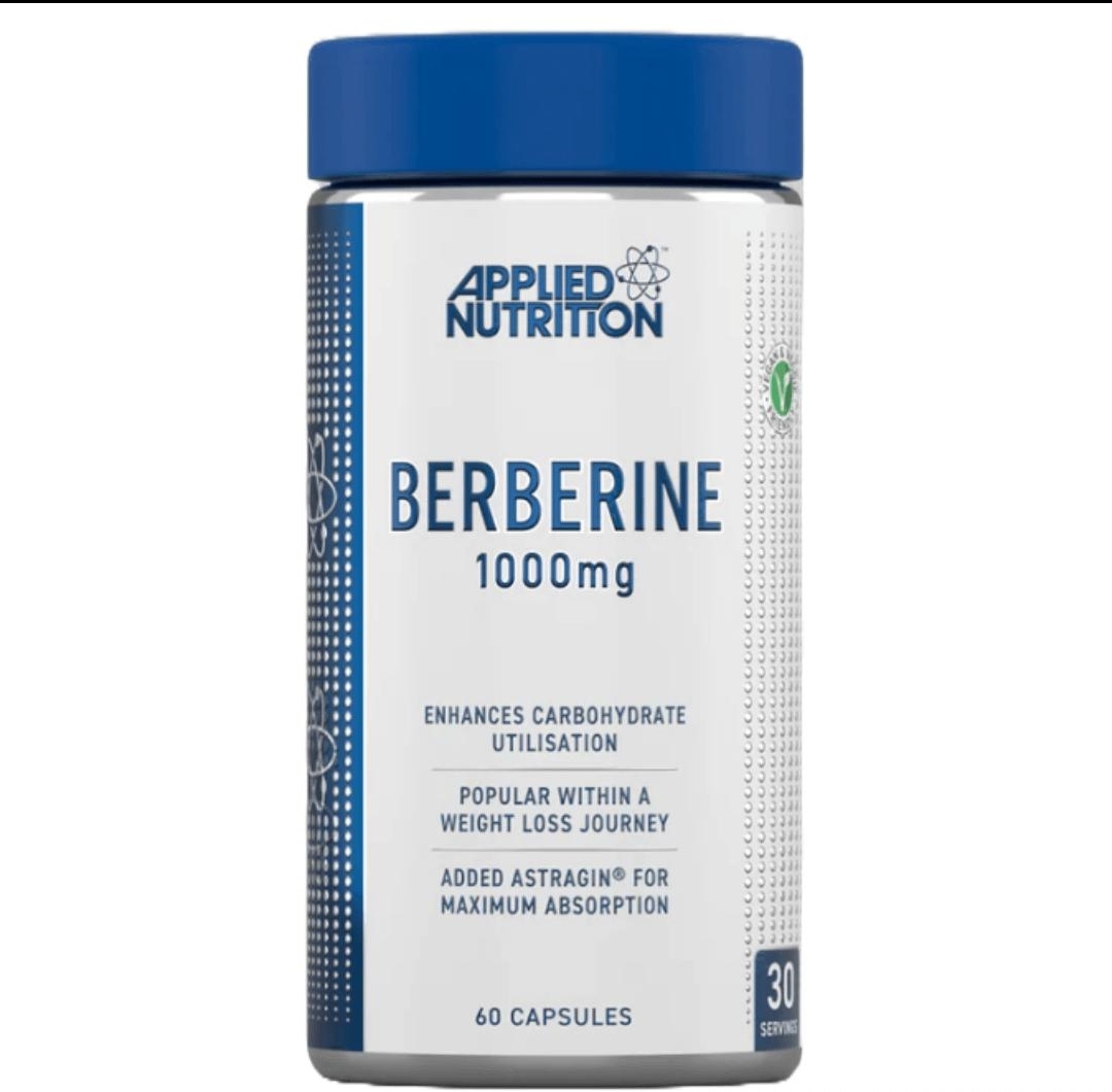 بربرین ۱۰۰۰ میلی‌گرم – Applied Nutrition | ۶۰ عددیBerberine