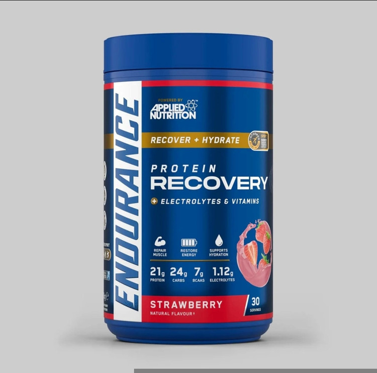 پروتئین ریکاوری Applied Nutrition – توتفرنگی 🍓Applied Nutrition Endurance Recovery