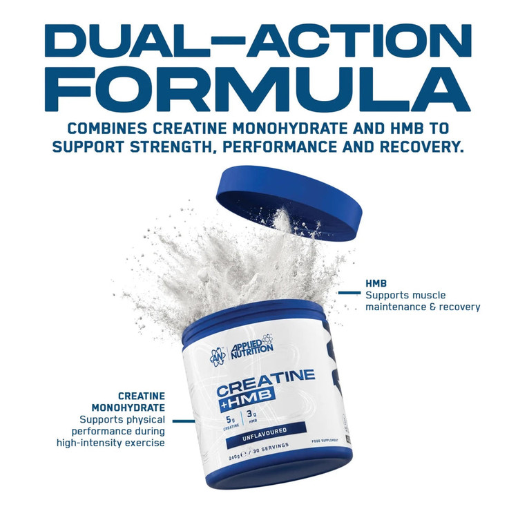 کراتین + HMB اپلاید نوتریشن ۲۴۰ گرمApplied Nutrition Creatine + HMB
