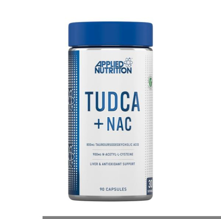 TUDCA + NAC اپلاید نوتریشن ۶۰عددیApplied Nutrition TUDCA + NAC Capsules