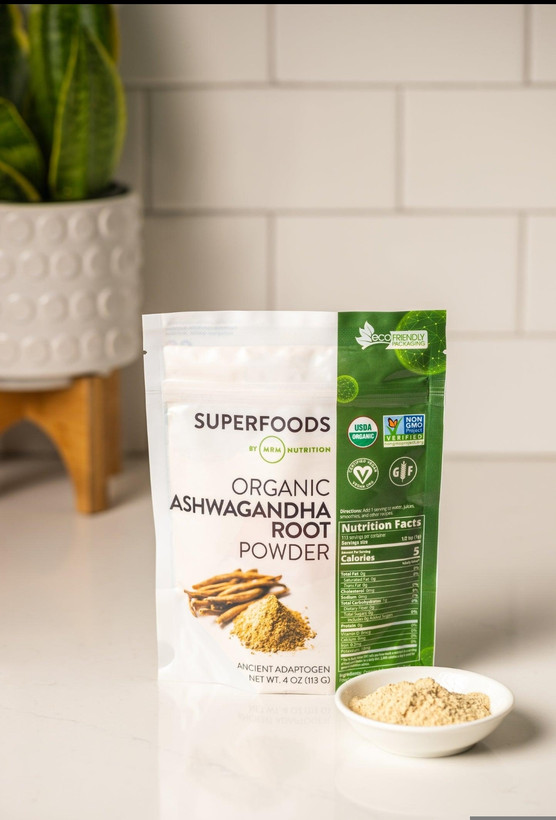 پودر ریشه آشواگاندا ارگانیک MRMMRM Organic Ashwagandha Root