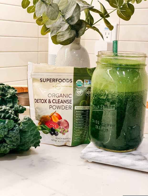 پودر دتوکس و پاکسازی ارگانیک MRMMRM Superfoods Organic Detox & Cleanse Powder