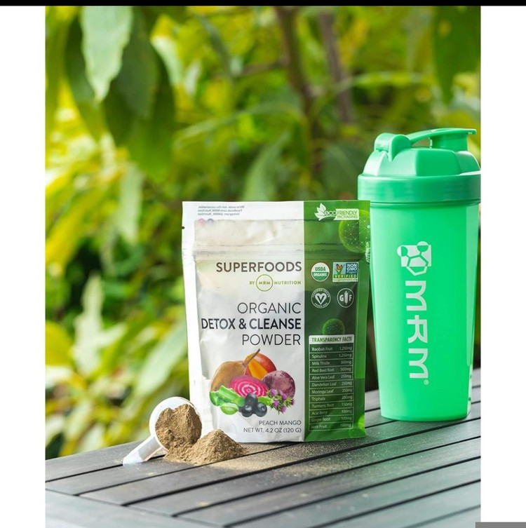پودر دتوکس و پاکسازی ارگانیک MRMMRM Superfoods Organic Detox & Cleanse Powder
