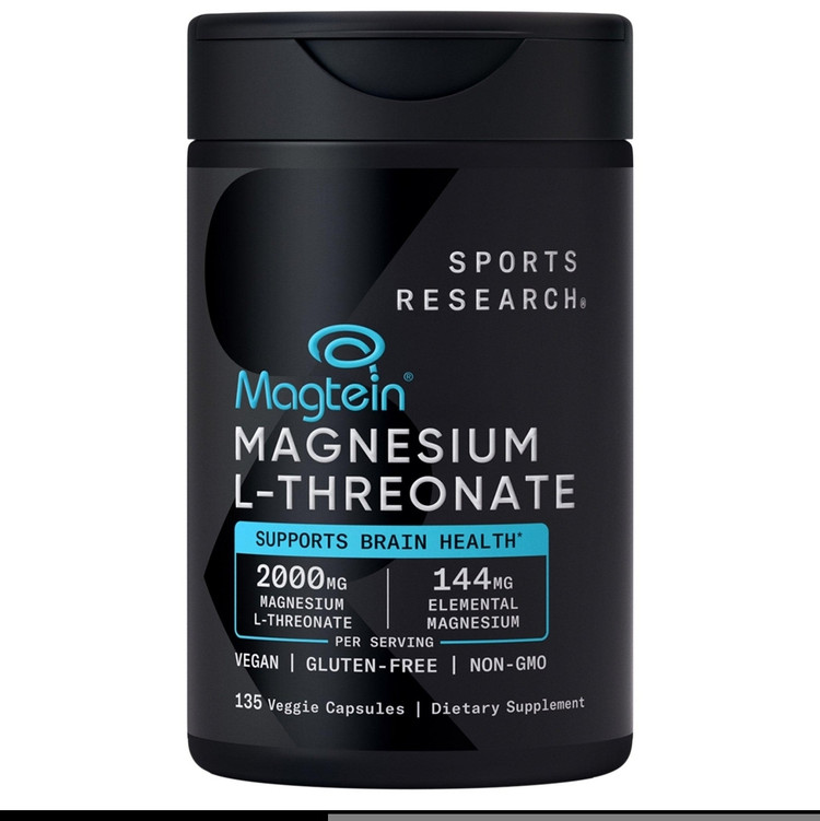 منیزیم ال-ترونات اسپرتز ریسرچ – ۱۳۵ عددیSports Research Magnesium L-Threonate