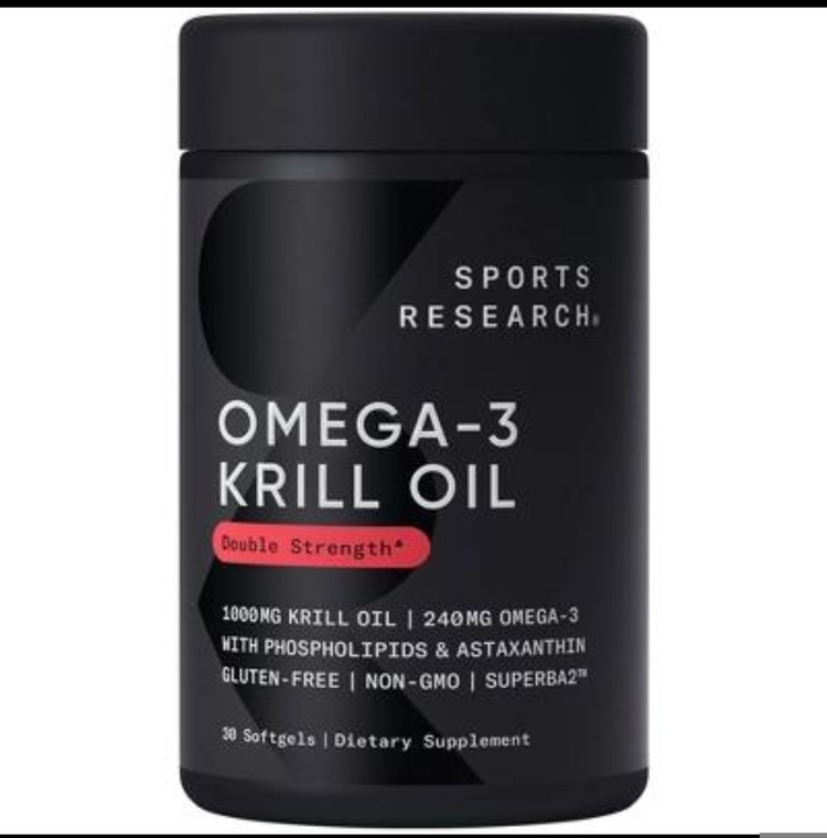 امگا ۳ کریل اویل اسپرتس ریسرچ – ۹۰ عددیSports Research Omega-3 Krill Oil Superba2™