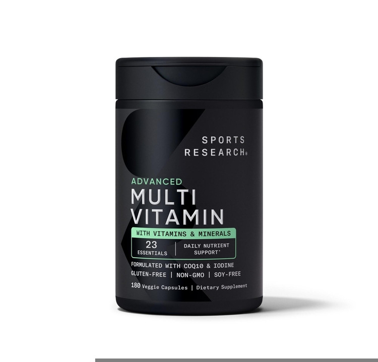 مولتیویتامین ادونس اسپرتس ریسرچ – ۱۸۰ عددیSports Research Advanced Multivitamin