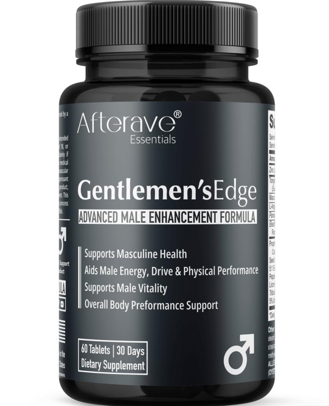 💊 جنتلمنز اِج ادونسد فرمولا افترایو – ۶۰ عددیAfterave Essentials Gentlemen’s Edge Advanced Formula
