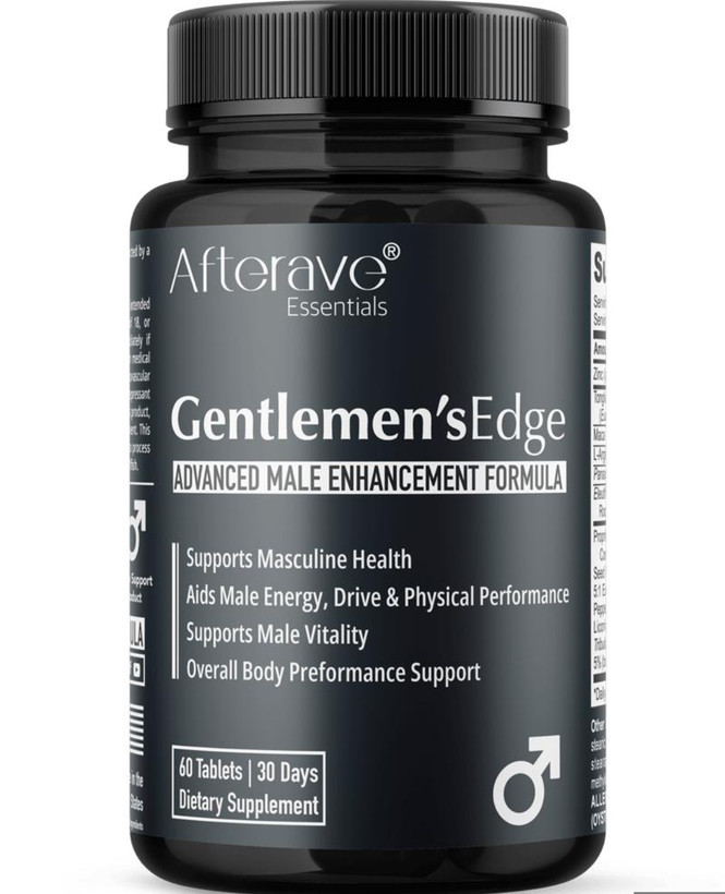 💊 جنتلمنز اِج ادونسد فرمولا افترایو – ۶۰ عددیAfterave Essentials Gentlemen’s Edge Advanced Formula