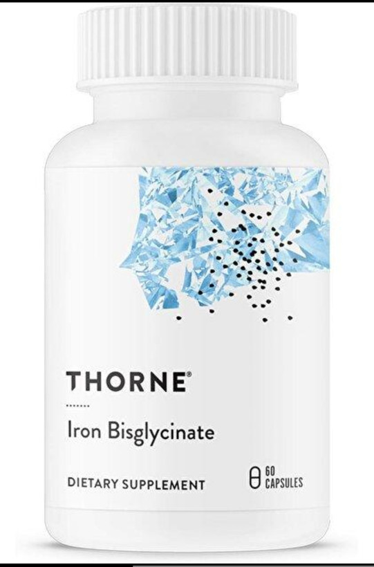 آهن بیسگلیسینات تورن – ۶۰ کپسولThorne Iron Bisglycinate