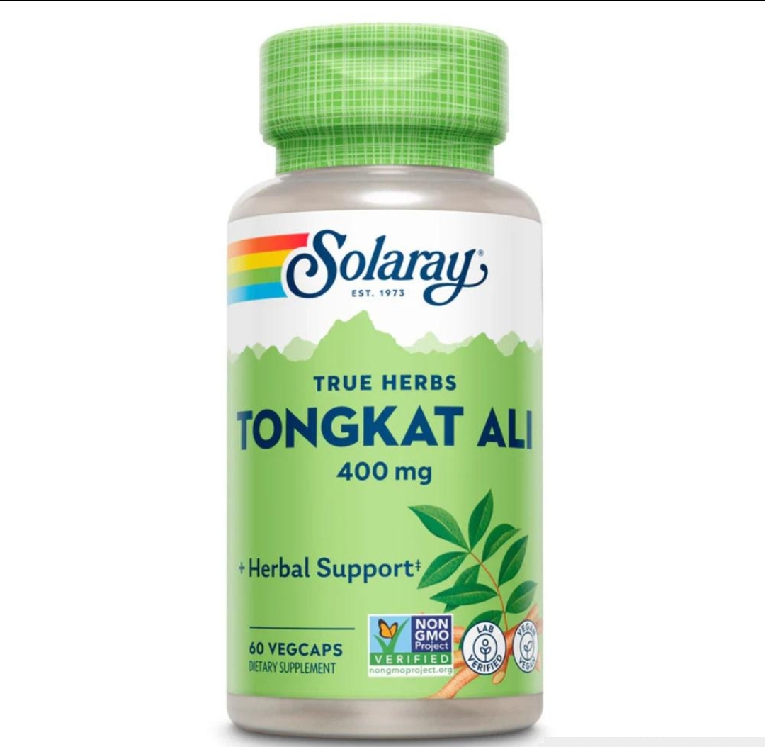 تونگکات علی سولارای ۴۰۰ میلی‌گرم – ۶۰ عددیSolaray Tongkat Ali 400 mg