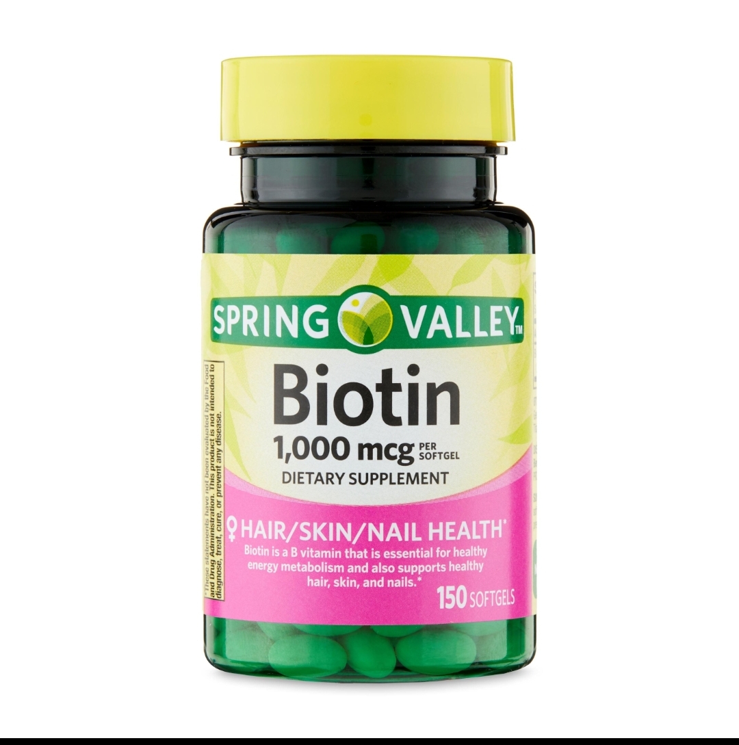 بیوتین Spring Valley – ۱۰۰۰ میکروگرم، ۱۵۰ عددیSpring Valley Biotin