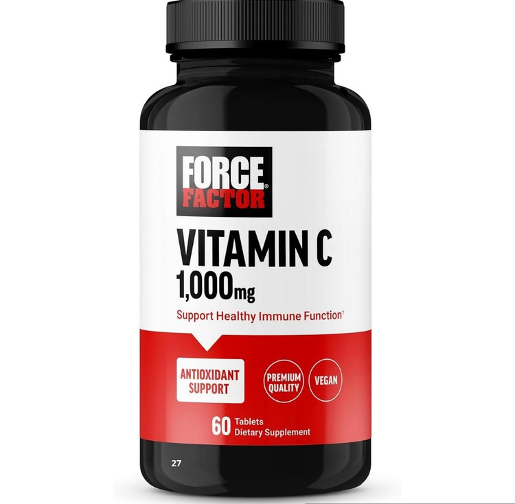 ویتامین C ۱۰۰۰ میلیگرم ۶۰ عددی — Force FactorVitamin C 1000 mg