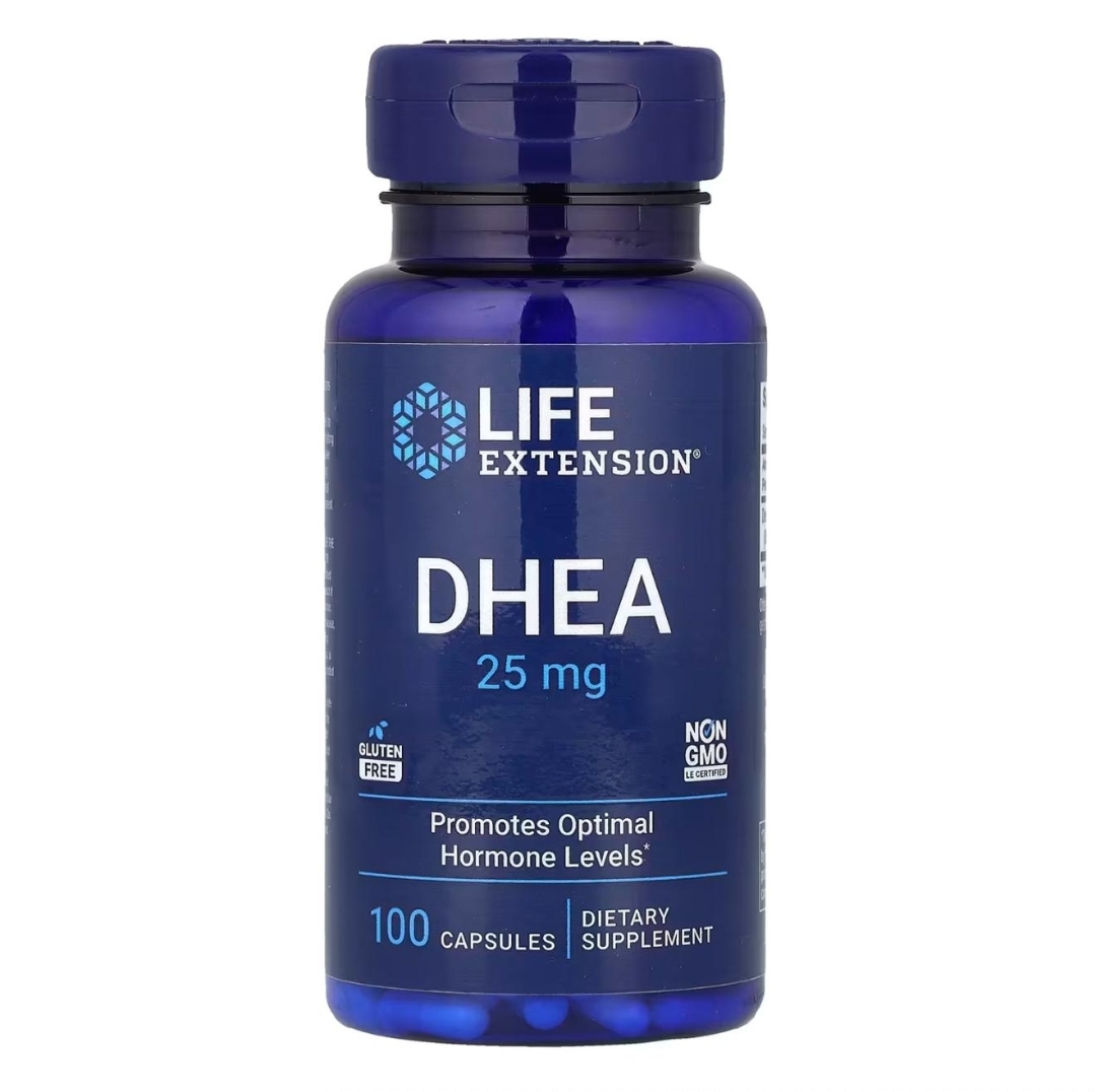 DHEA میلی‌گرم25 Life Extension –تایی  ۱۰۰
