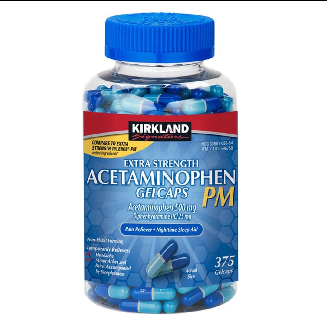 استامینوفن کرکلند Kirkland Signature Acetaminophen PM – 375 عددی